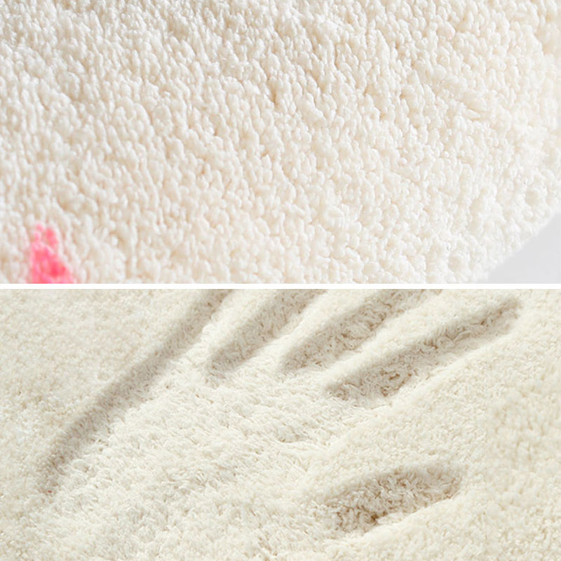 Trendy Bedroom Rug Multi-Colored Fairy Tale Print Carpet Blended Non-Slip Backing Washable Indoor Rug