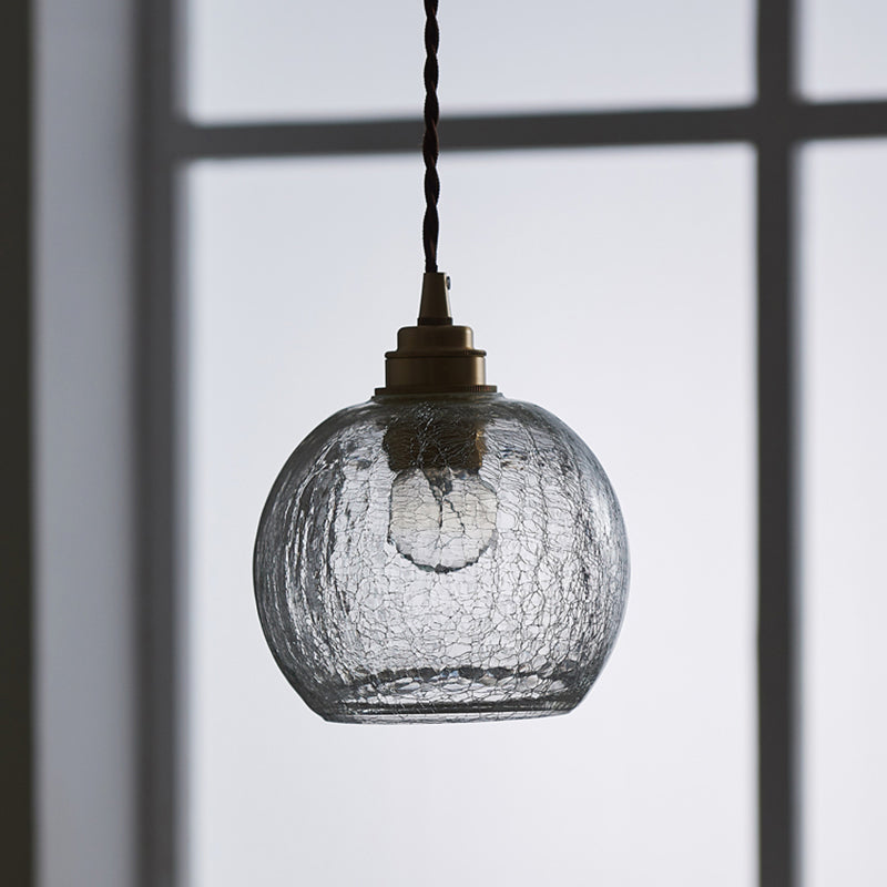 Sfera industriale Luce a soffitto Luce a sospensione a sospensione di vetro singolo per soggiorno
