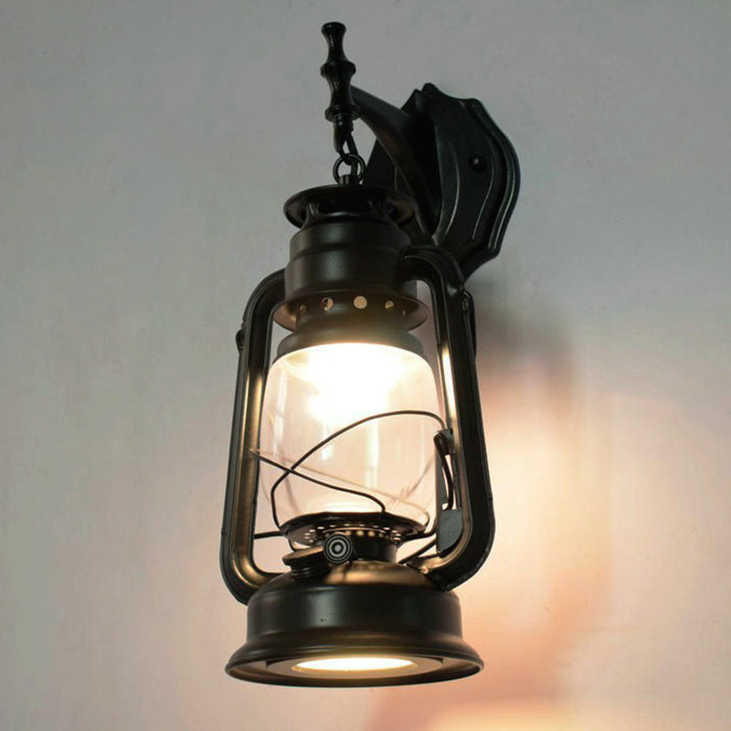 Lampada a parete a 1 luci a parete Light Vintage Lantern Ferosene Lighting for Restaurant