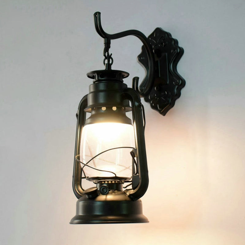 Lampada a parete a 1 luci a parete Light Vintage Lantern Ferosene Lighting for Restaurant