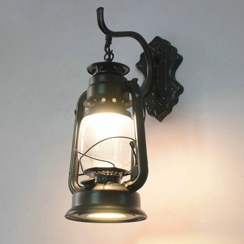Lampada a parete a 1 luci a parete Light Vintage Lantern Ferosene Lighting for Restaurant