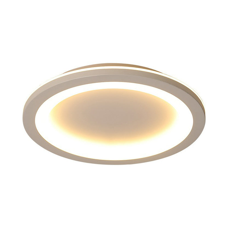 Geometrische acryl inbouwverlichting Minimalistisch grijs LED-inbouwarmatuur voor slaapkamer
