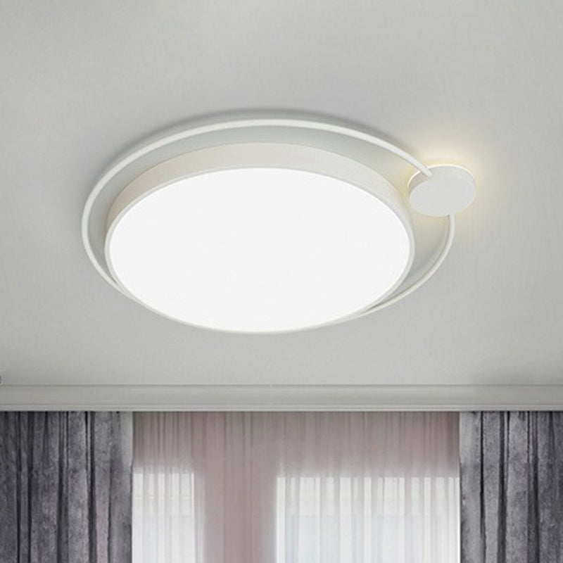 Ronde Slaapkamer LED Flush Mount Licht Acryl Eenvoud Flush Mount Plafond Licht