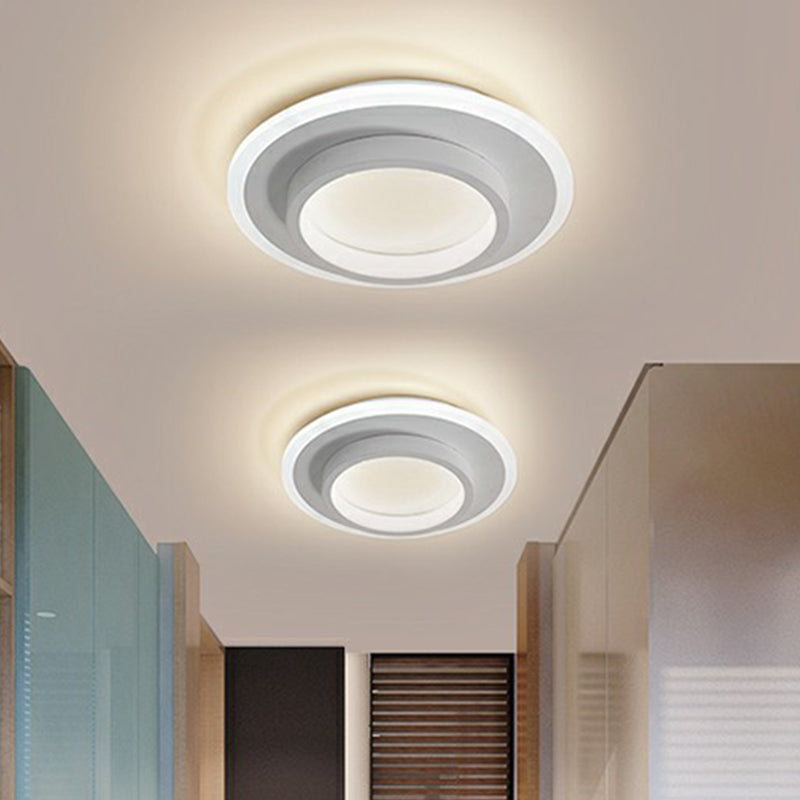 Nordische Stil Geometrische Flush Licht Acryl Korridor LED Flush Deckenleuchte Lichtbefestigung