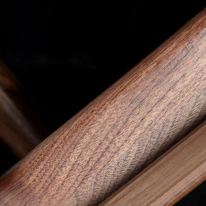 Estilo nórdico de pared lineal pared mate acrílico batio led tocador de tocador en madera oscura