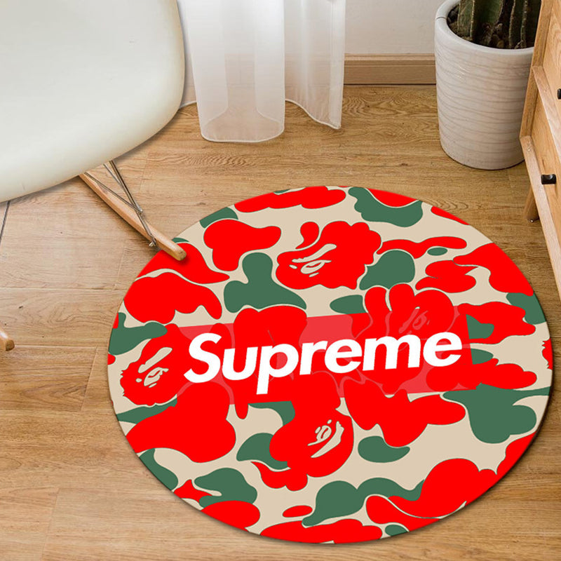 Modern Home Decor Rug Multi-Color Geometric Area Carpet Polypropylene Easy Care Machine Washable Rug