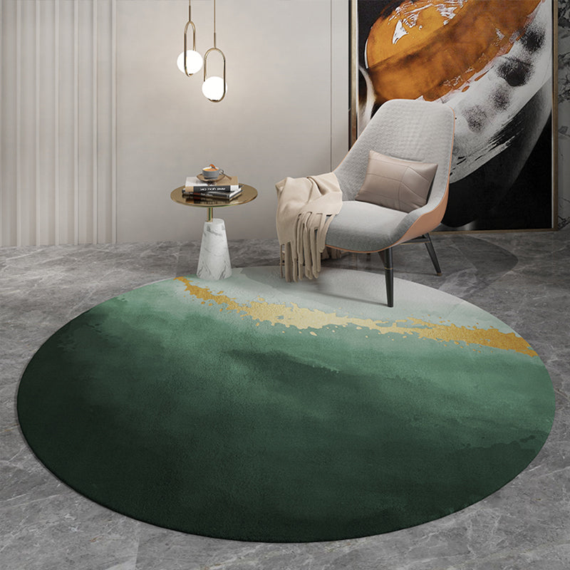 Klassiker nordischer Teppich Multi -Farb -Abstrakter Bereich Teppich Easy Care Haustierfreundliche Maschinenwaschableie für Dekoration