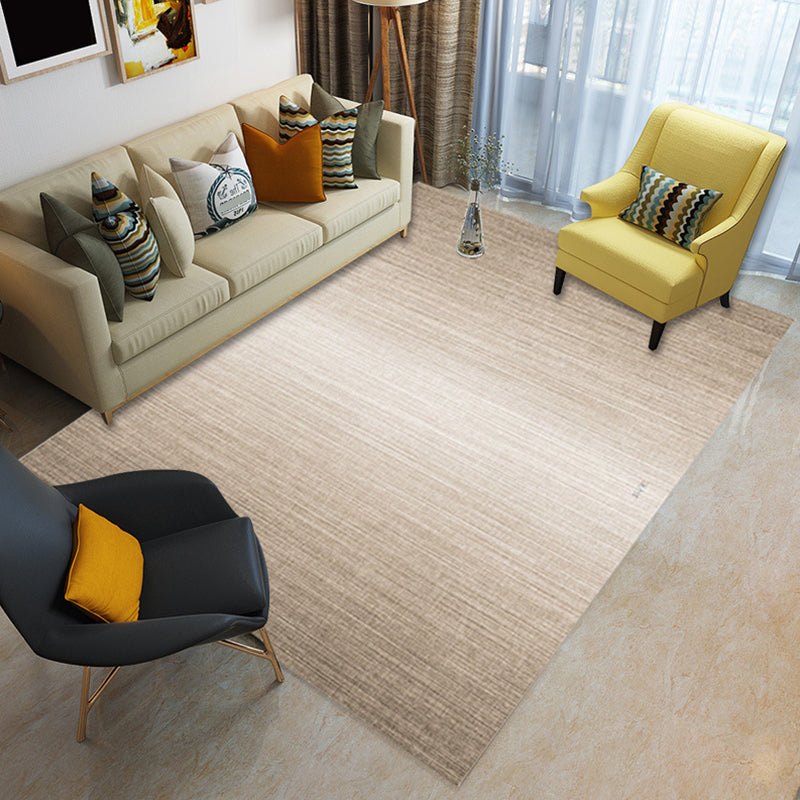 Glam Living Room Rug Multi Colored Abstract Pattern Carpet Synthetics Machine Washable Non-Slip Rug