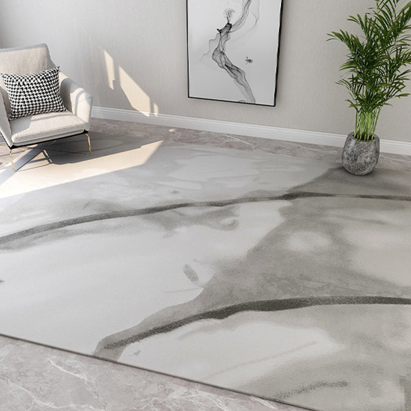 Veelkleurige moderne vloerkleed polypropyleen kleurblokt tapijt machine wasbaar vlekbestendig tapijt voor decor