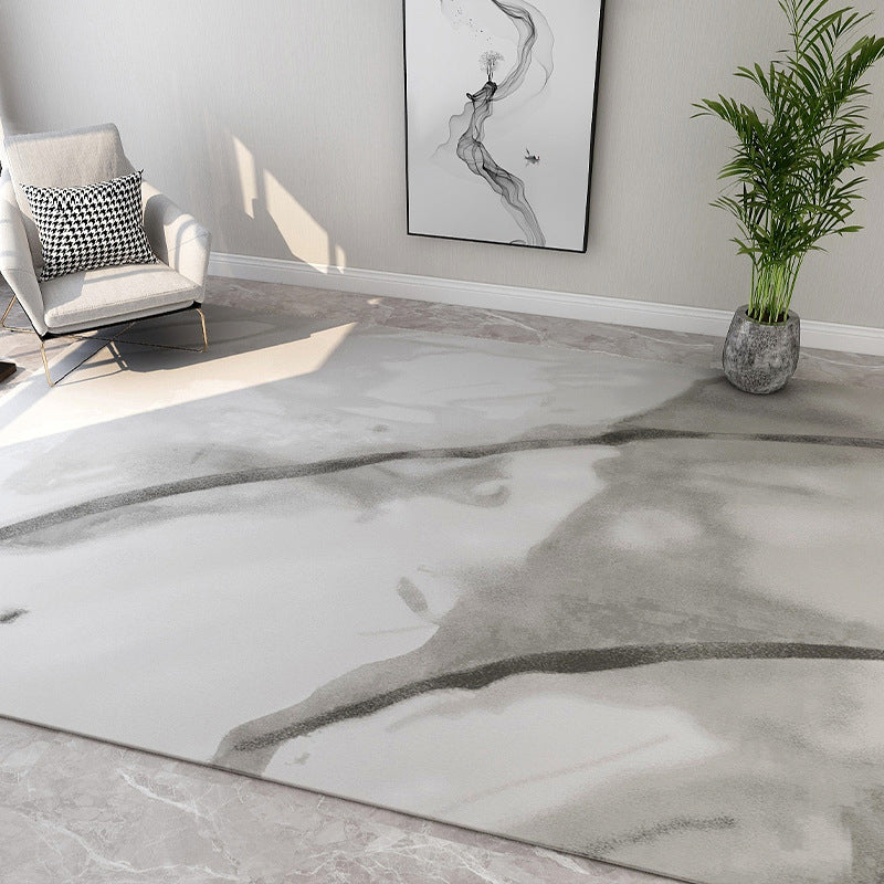 Veelkleurige moderne vloerkleed polypropyleen kleurblokt tapijt machine wasbaar vlekbestendig tapijt voor decor