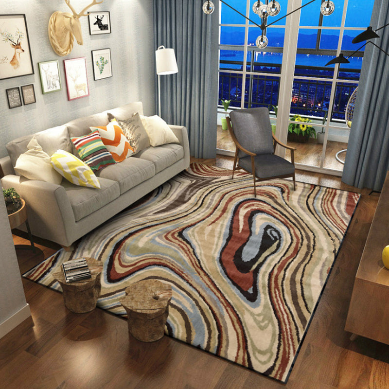 Multi -gekleurd abstract Tapijten Polypropyleen Chinees Tapijt Easy Care Pet Vriendelijk Wasbaar binnen Teken voor Decor