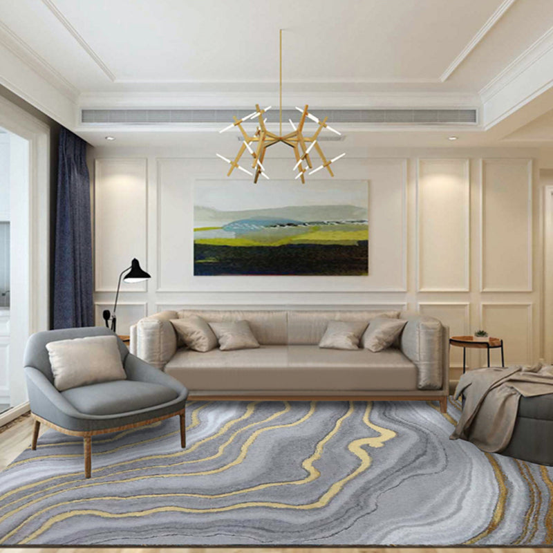 Multi -gekleurd abstract Tapijten Polypropyleen Chinees Tapijt Easy Care Pet Vriendelijk Wasbaar binnen Teken voor Decor