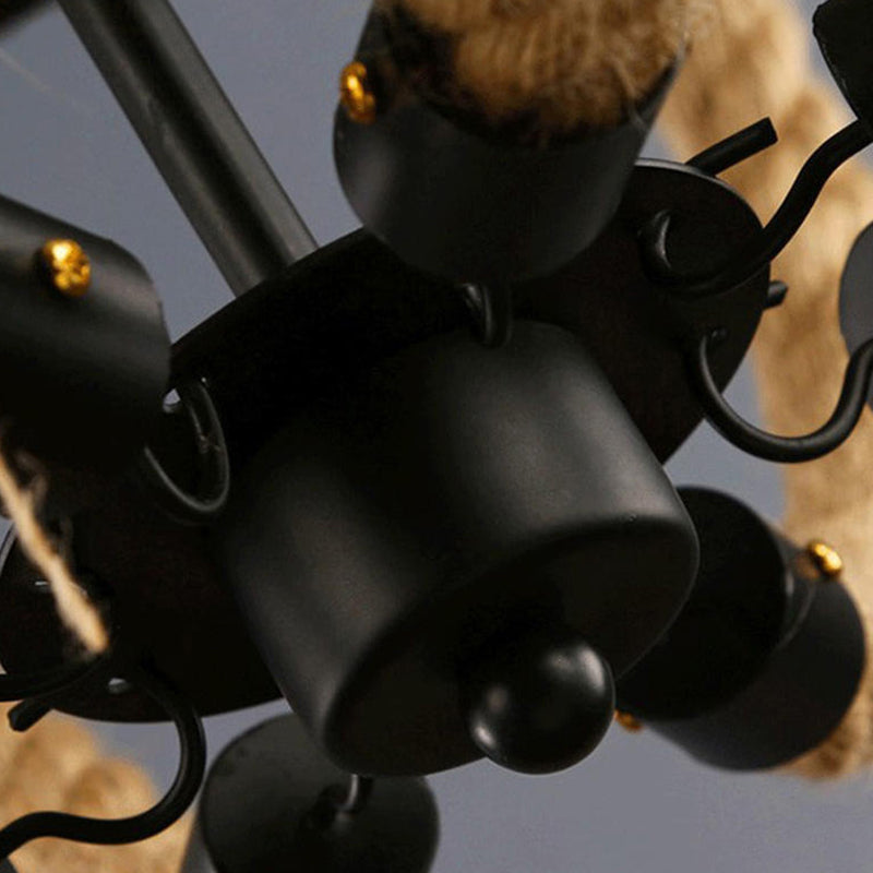 Planchelle de chandelier lin