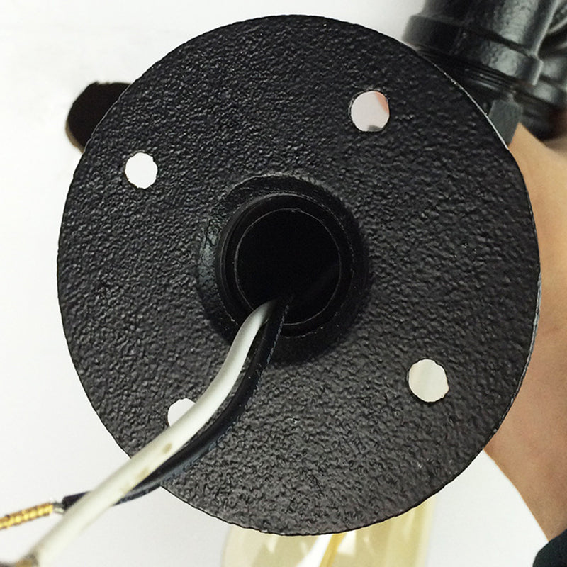 Puls Eisenwandbeleuchtung antikes 1-Licht-Restaurant Wandhalterung Licht mit Dekorationsventil