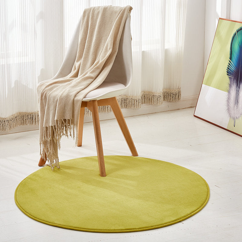 Simplicity Room Teppich Multi-Farben Festfarbbereich Teppichsynthetik Nicht-Schlupf-Backing Easy Care Waschable Innenenteppich