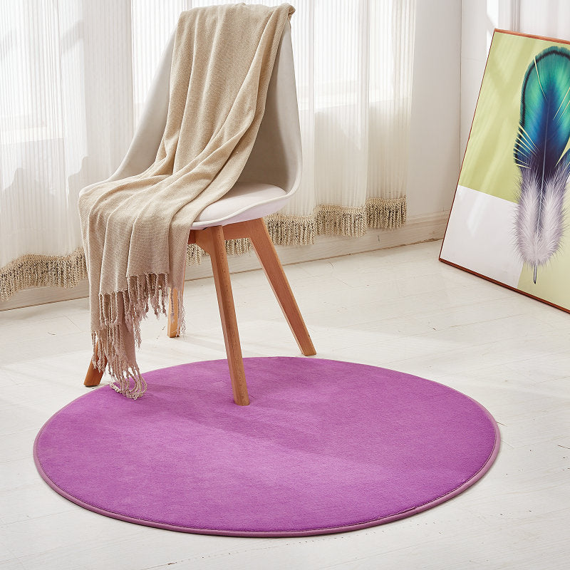 Simplicity Room Teppich Multi-Farben Festfarbbereich Teppichsynthetik Nicht-Schlupf-Backing Easy Care Waschable Innenenteppich