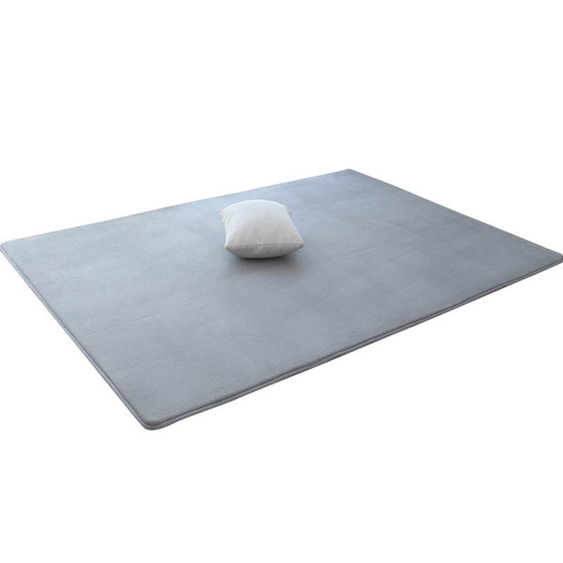Tapis de couleur unie décontractée Synthétique multicolore Tapis de synthétique Multige
