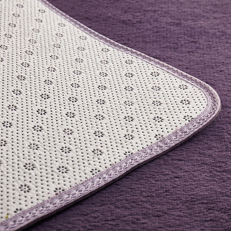 Beruhigende Wohnkultur Teppich Multi-Farben Feste Teppich-Teppichsynthetik Anti-Rutsch-Haustierfreundlicher Flecken-resistenter Innenteppich