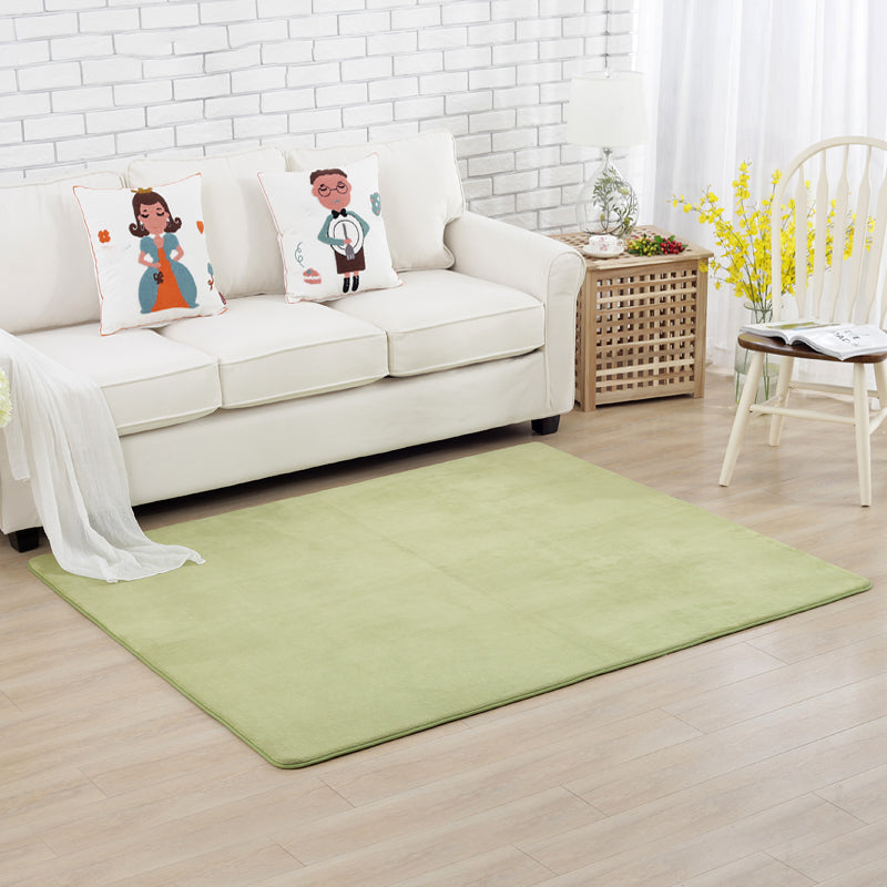Tapis nature naturel multi-couleurs Polyster Tapis lavable non résistant aux teintures sans glissement
