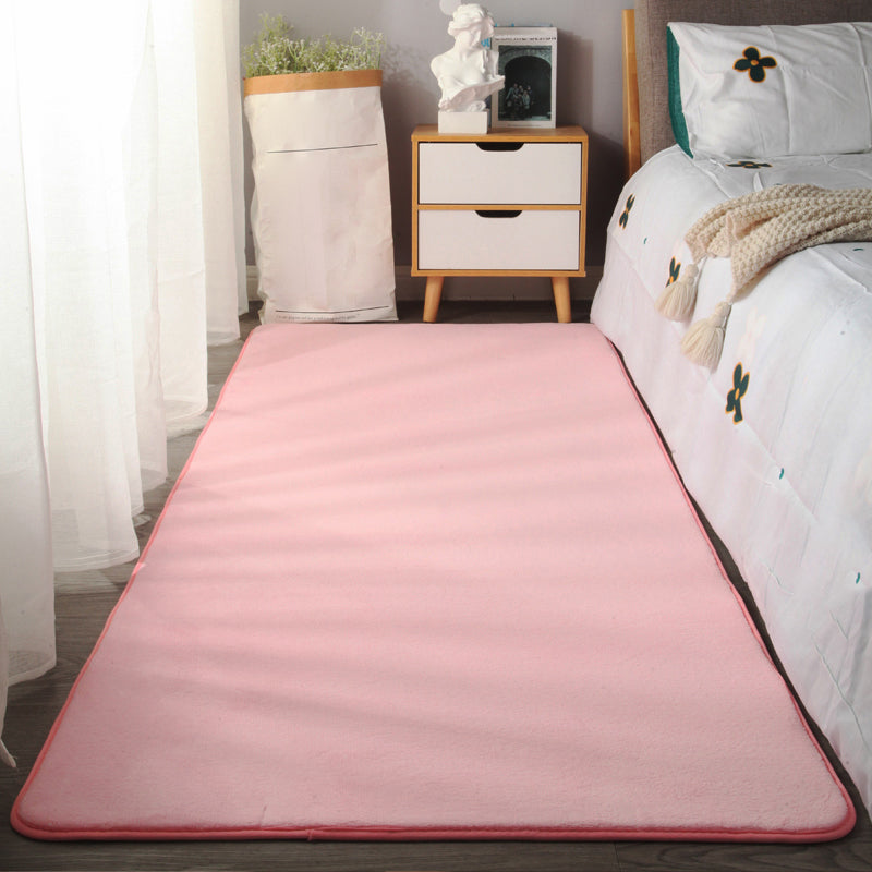 Alfombra de dormitorio simplicidad Área lisa multicolor polipropileno Alfombra resistente a las manchas sin deslizamiento