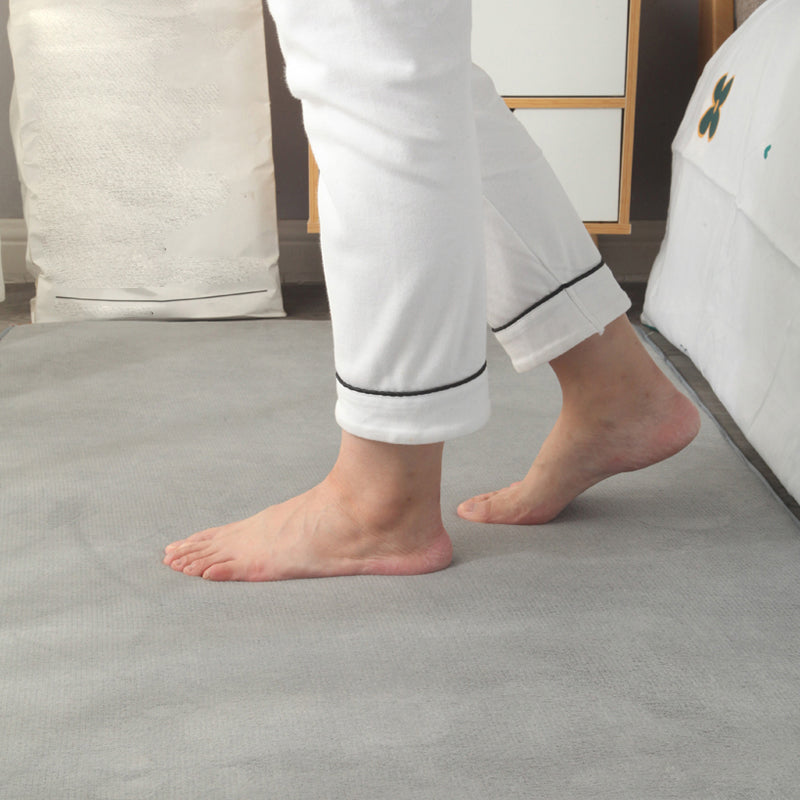 Alfombra de dormitorio simplicidad Área lisa multicolor polipropileno Alfombra resistente a las manchas sin deslizamiento