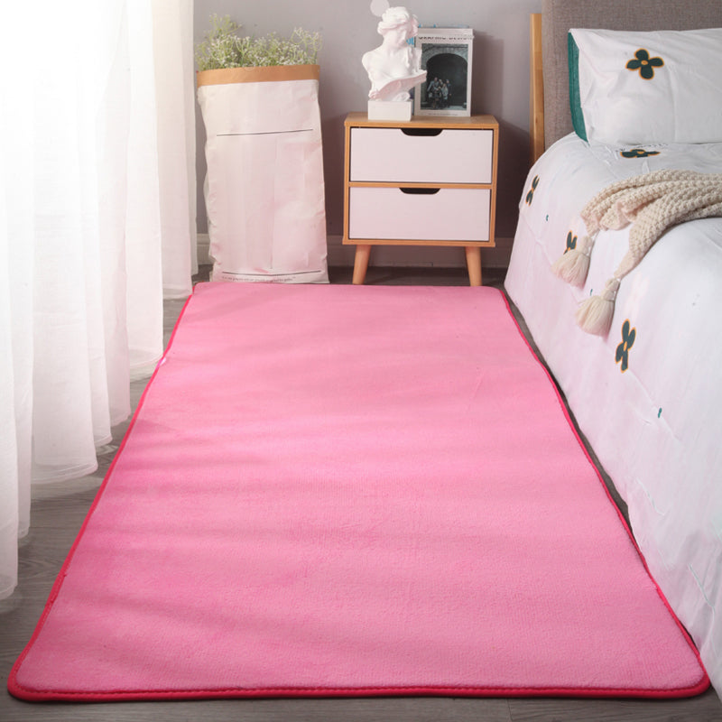 Alfombra de dormitorio simplicidad Área lisa multicolor polipropileno Alfombra resistente a las manchas sin deslizamiento