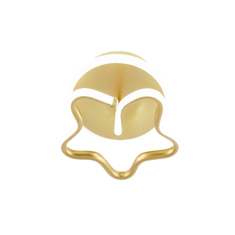 Éclairage encastré à LED en étoile acrylique plafonnier encastré contemporain pour couloir