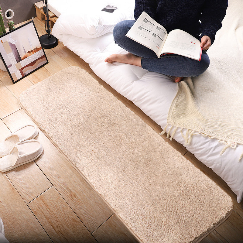 Tapis uni multicolore Simple, mélangé, décontracté, facile d'entretien, lavable, adapté aux animaux de compagnie, pour chambre