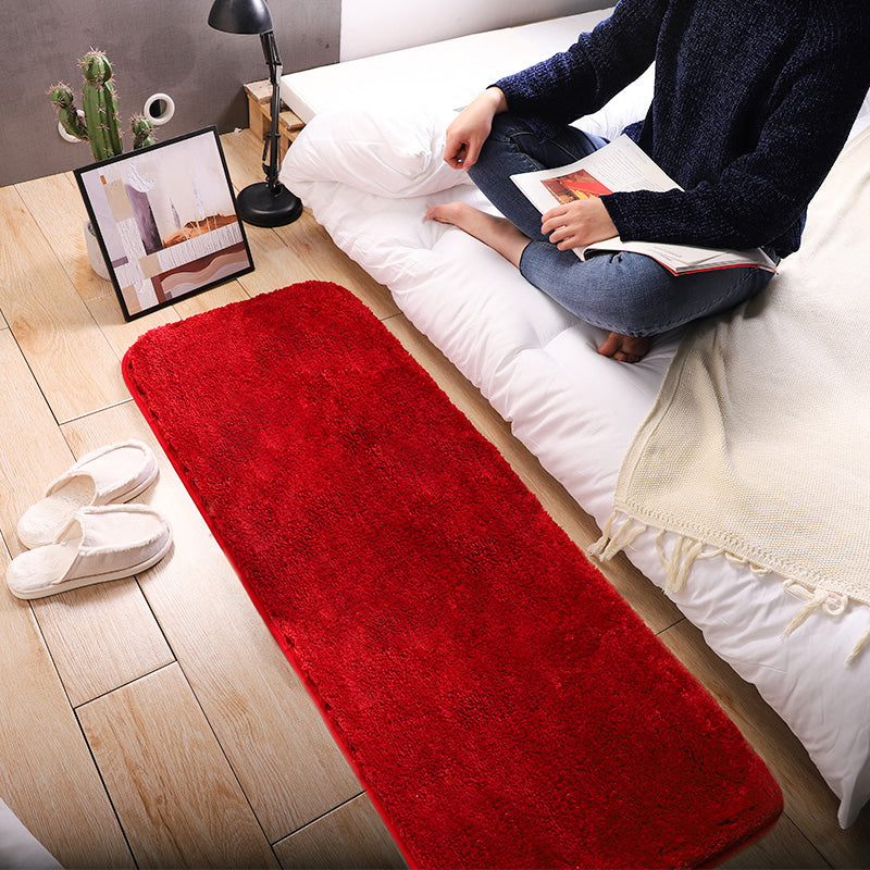 Tapis uni multicolore Simple, mélangé, décontracté, facile d'entretien, lavable, adapté aux animaux de compagnie, pour chambre