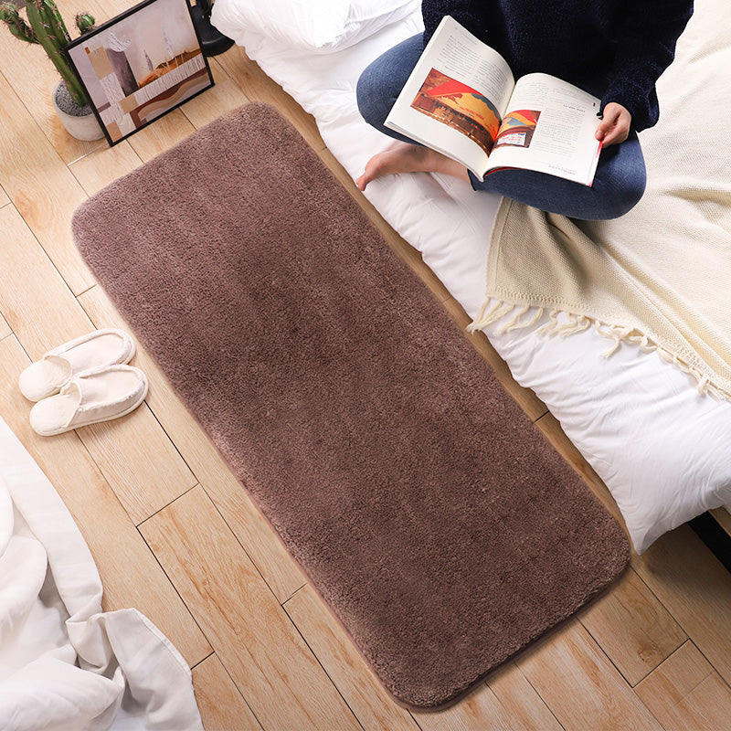 Tapis uni multicolore Simple, mélangé, décontracté, facile d'entretien, lavable, adapté aux animaux de compagnie, pour chambre