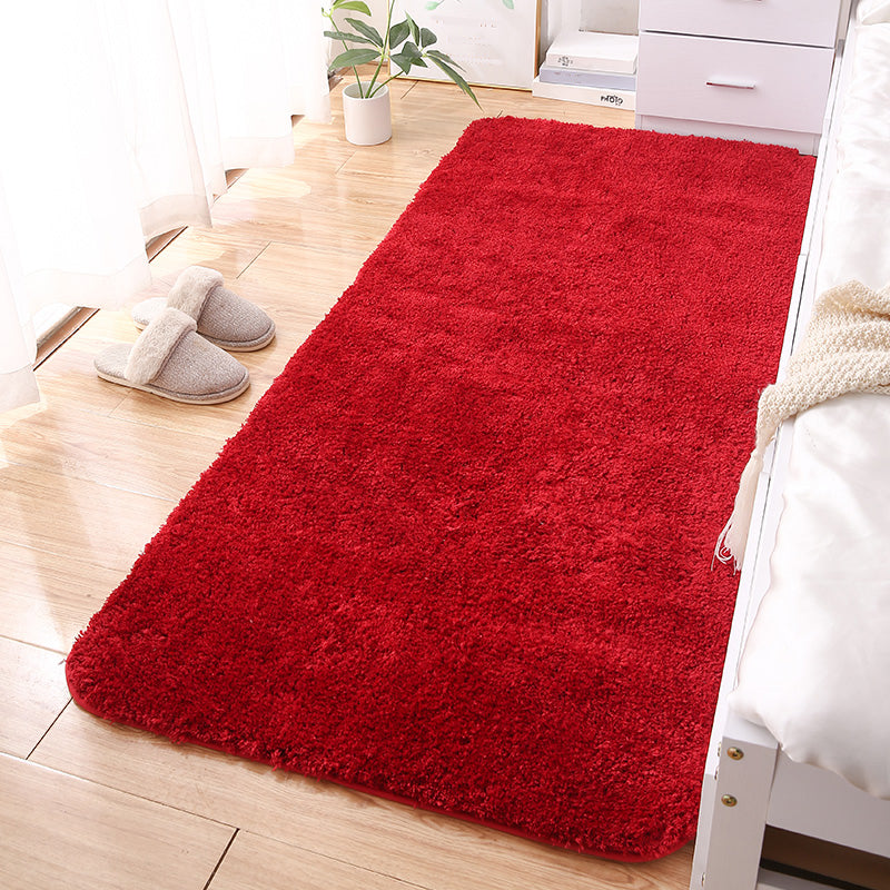 Meerkleurig modern tapijt gemengd massief kleurengebied tapijt niet-slip achterste rug gemakkelijk verzorging binnen vloerkleed voor slaapkamer