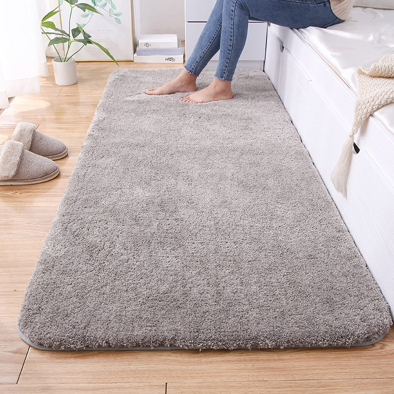 Meerkleurig modern tapijt gemengd massief kleurengebied tapijt niet-slip achterste rug gemakkelijk verzorging binnen vloerkleed voor slaapkamer