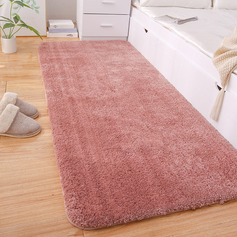 Meerkleurig modern tapijt gemengd massief kleurengebied tapijt niet-slip achterste rug gemakkelijk verzorging binnen vloerkleed voor slaapkamer