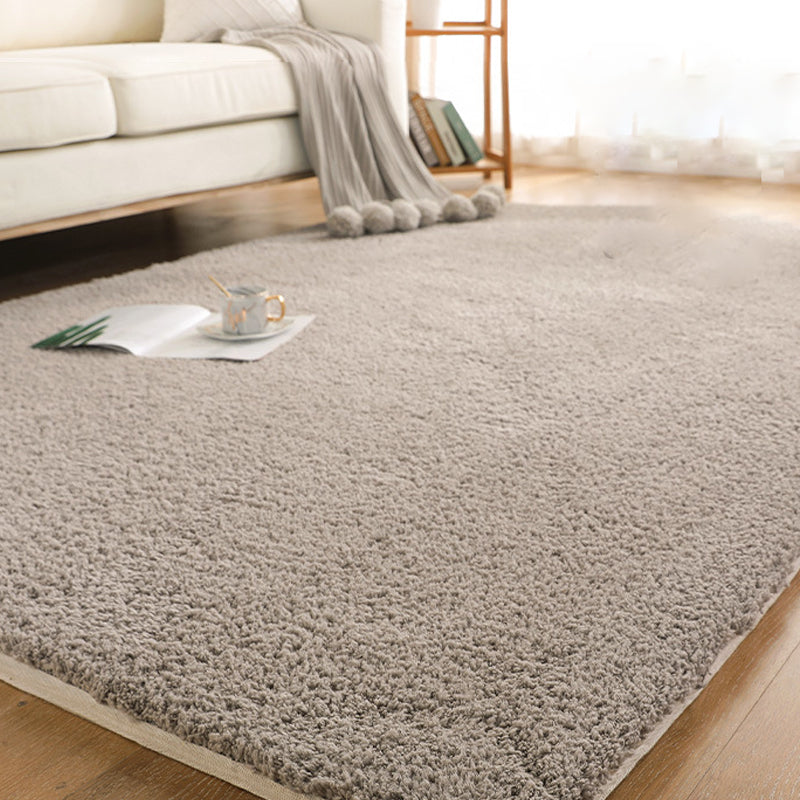 Tapis uni multicolore en polypropylène, zone apaisante, facile d'entretien, antidérapant, adapté aux animaux de compagnie, pour chambre