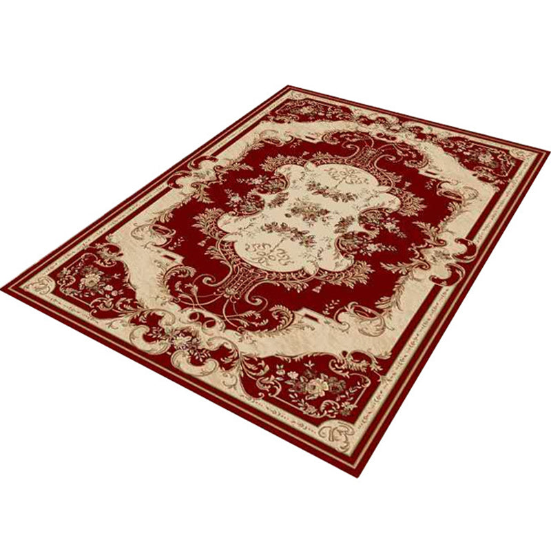 Vintage-Western-Teppich, mehrfarbig, mit Blumenmuster, pflegeleicht, waschbar, Innenteppich zur Dekoration
