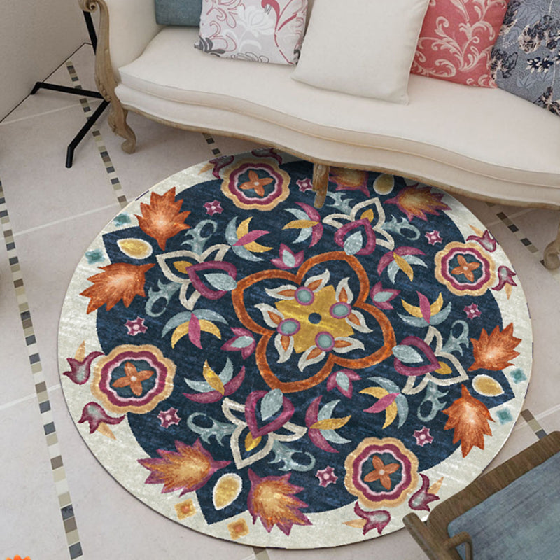 Vintage multi-kleuren tribale tapijten polypropyleen americana tapijt anti-slip huisdiervriendelijke vlekbestendig kleed voor salon