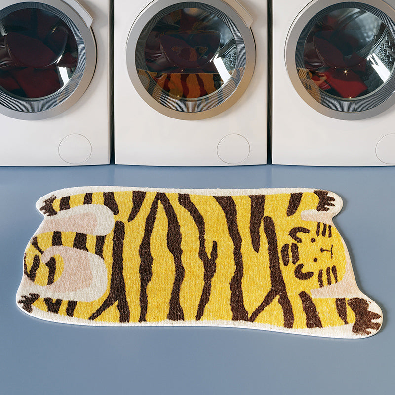Casual Decoratie Tapijt Multi -kleuren Dierschil Tapijten Polypropyleen Petvriendelijk wasbaar Wasbaar gebied Tapijt