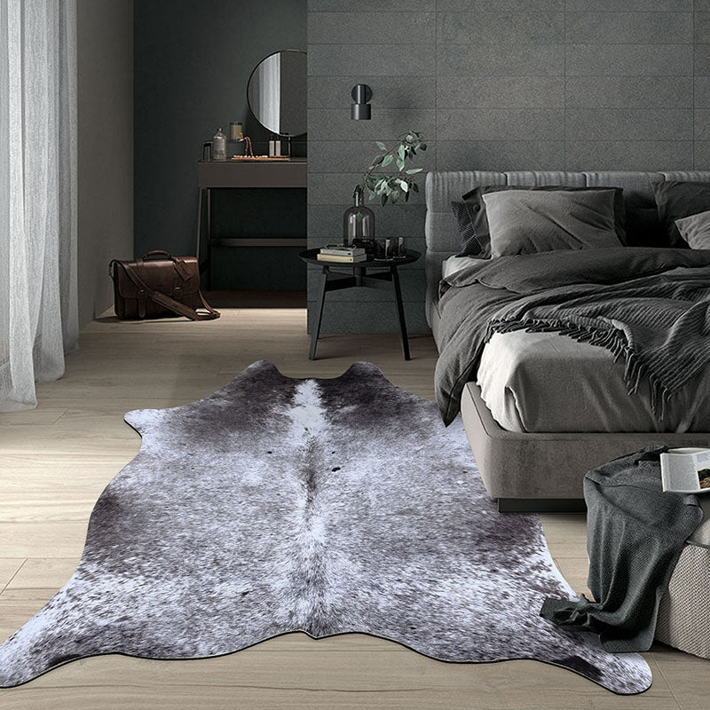 A forma irregolare tappeto per la pelle animale polso a tappeto casual polinyster per la lavabile per decorazione per decorazione