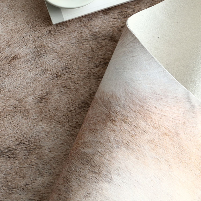 A forma irregolare tappeto per la pelle animale polso a tappeto casual polinyster per la lavabile per decorazione per decorazione