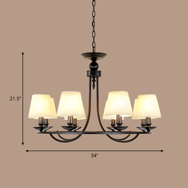 Éclairage de plafond de tissu de teigne de seau
