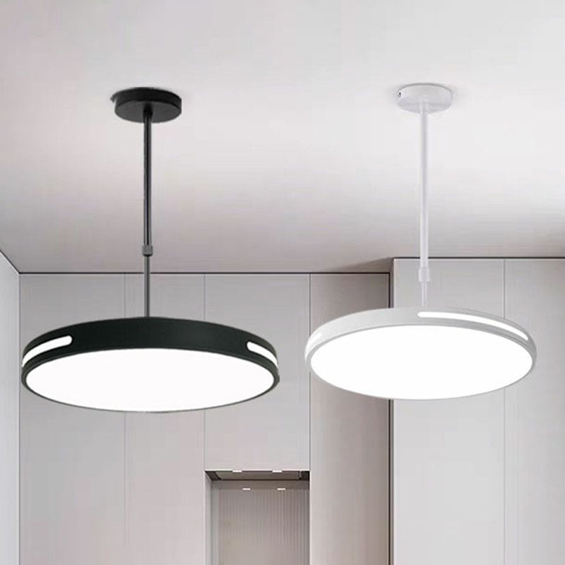 Lampada del lampadario acrilico della sala riunioni circolari Rileeti Lampada a ciondolo LED PENDANT