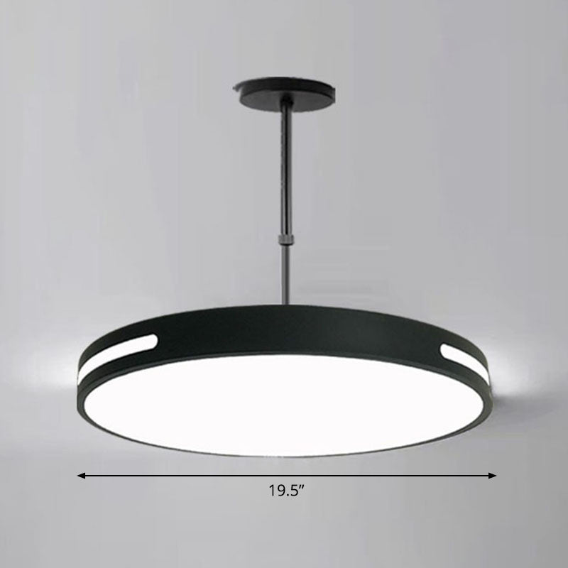 Lampada del lampadario acrilico della sala riunioni circolari Rileeti Lampada a ciondolo LED PENDANT