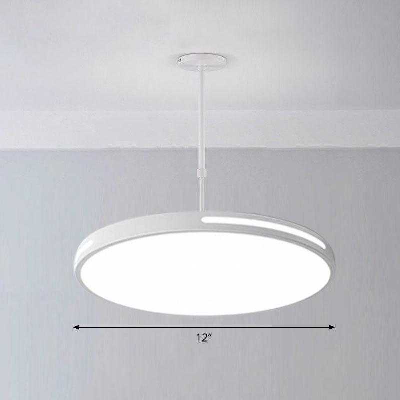 Lampada del lampadario acrilico della sala riunioni circolari Rileeti Lampada a ciondolo LED PENDANT