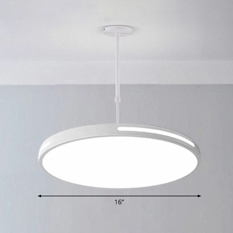 Lampada del lampadario acrilico della sala riunioni circolari Rileeti Lampada a ciondolo LED PENDANT