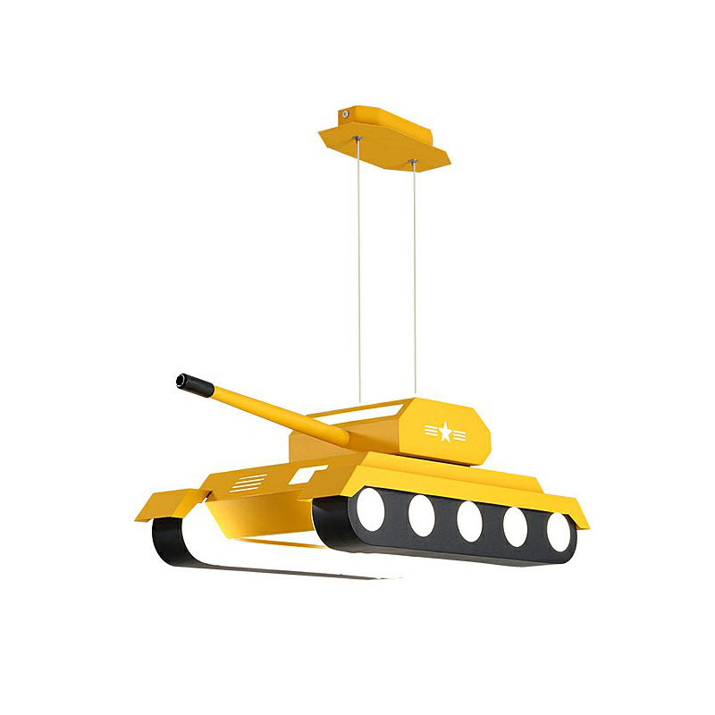 Modern Style Tank LED Suspension Lighting Acrylic Nursery Chandelier Light Fixture