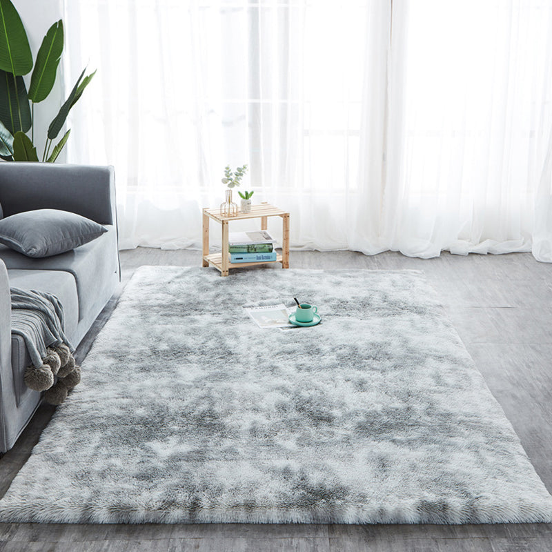 Stijlvol minimalistisch binnentapijt, meerkleurig tie-dye-tapijt, antislip-machinewastapijt voor thuis