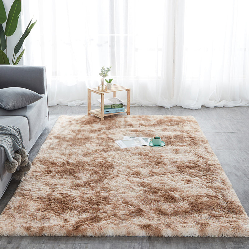 Stijlvol minimalistisch binnentapijt, meerkleurig tie-dye-tapijt, antislip-machinewastapijt voor thuis