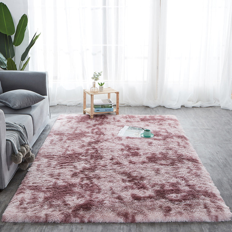 Stijlvol minimalistisch binnentapijt, meerkleurig tie-dye-tapijt, antislip-machinewastapijt voor thuis