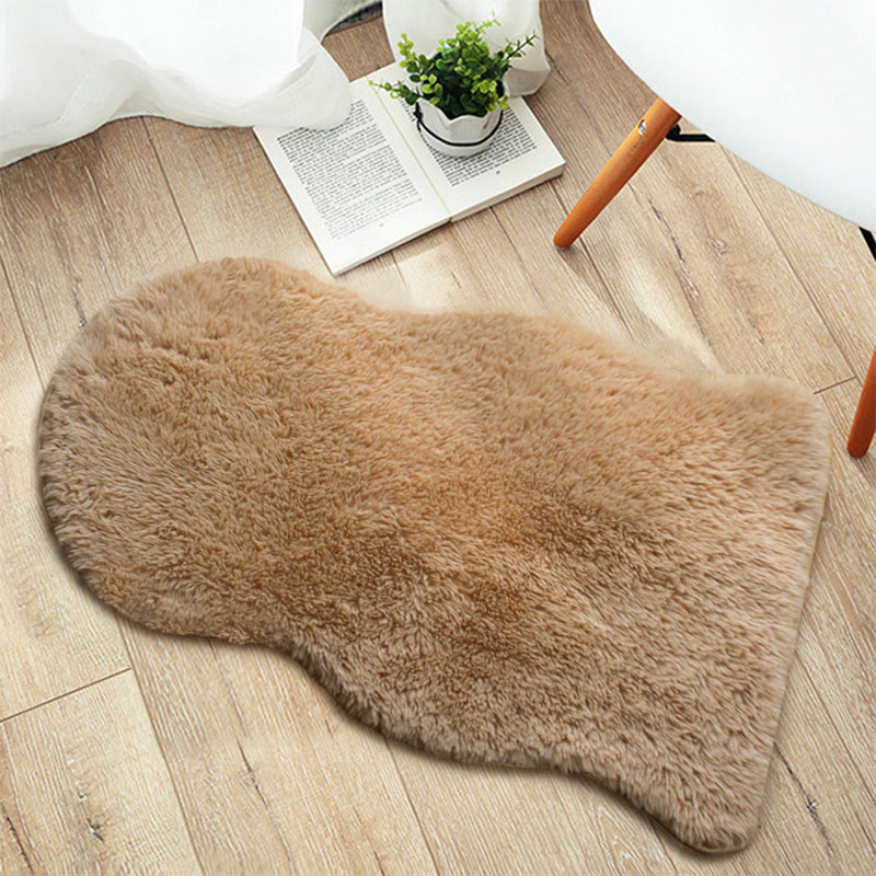 Tapis nature irrégulier de tapis nordique multicolo