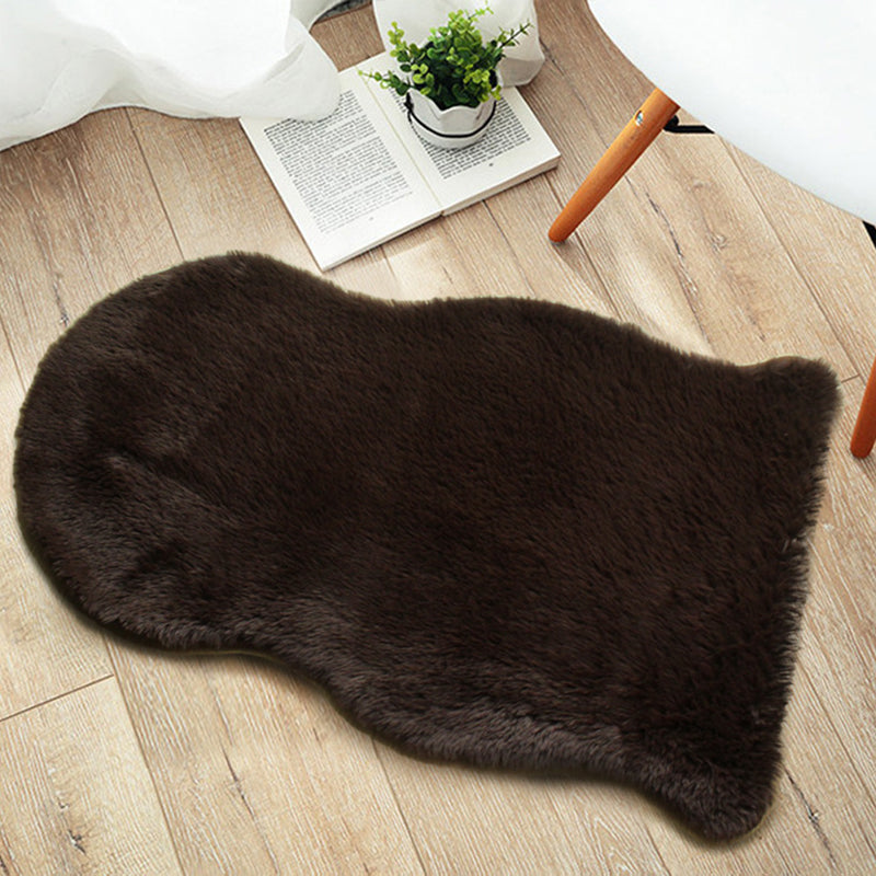 Tapis nature irrégulier de tapis nordique multicolo